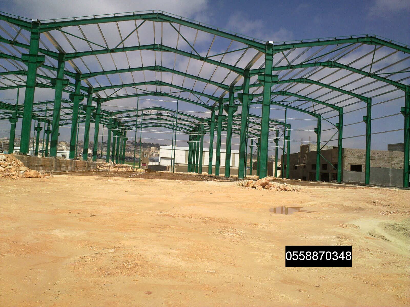 تركيب هناجر بالرياض